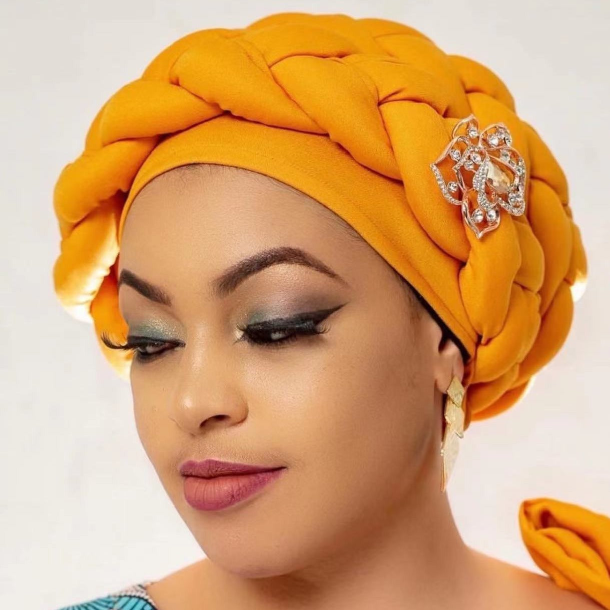 African Woven Woven Hat Plus Accessories Toque