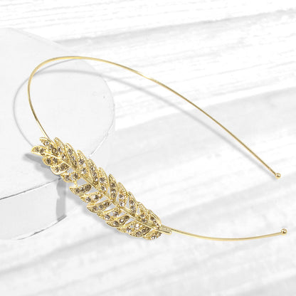 Bow Hair Band Fine Crystal Glass Accessories (Available)