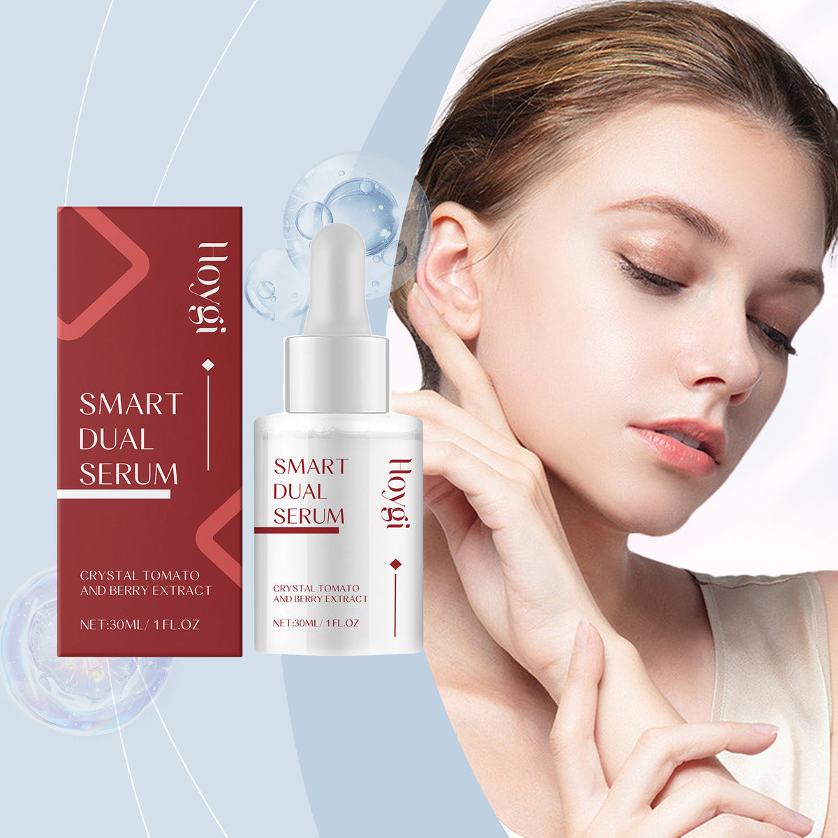 Mild Ingredients Moisturizing Skin Care Solution