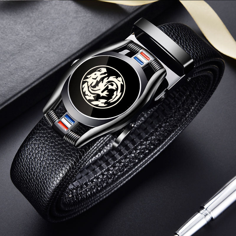 Men's leather belt (Available)