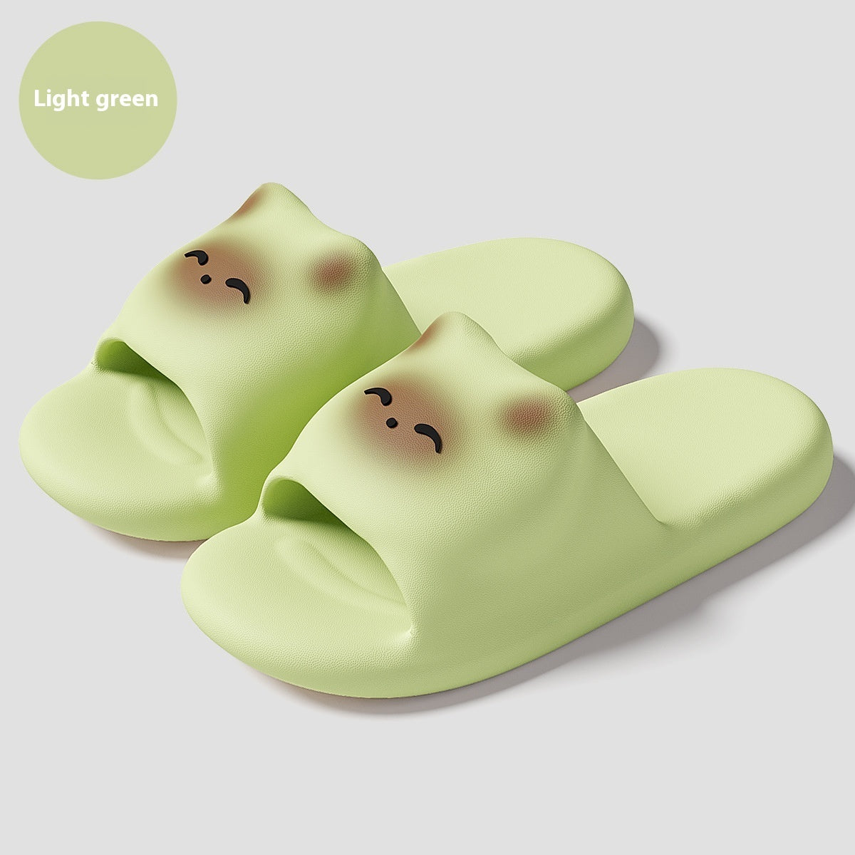 Cartoon Kitten Women's Soft Bottom Non-slip Eva Slippers  (Available)