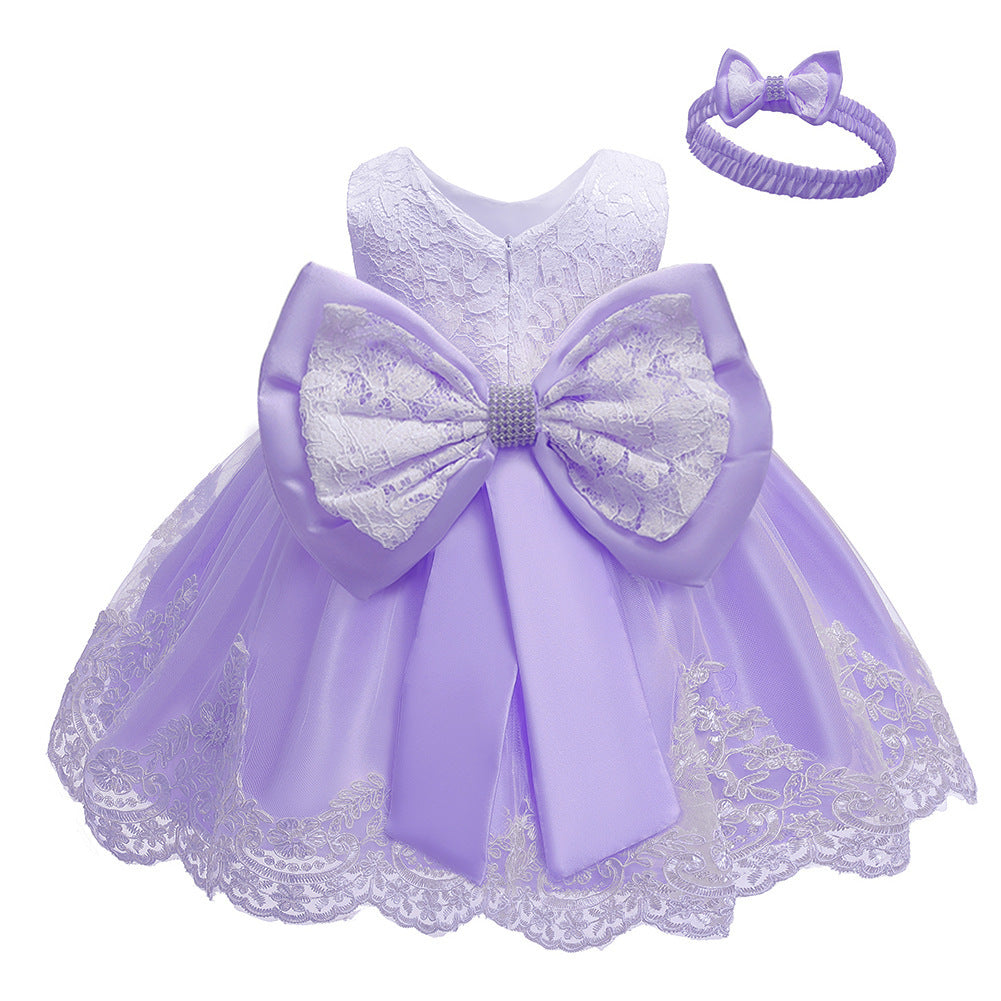 Bow hair with a fluffy skirt  ( Available )