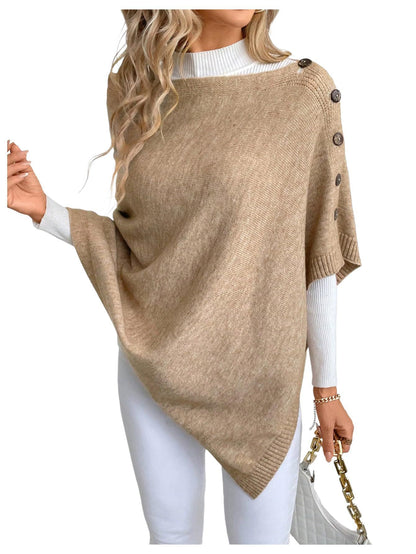 Women's Autumn And Winter Shawl Sweater