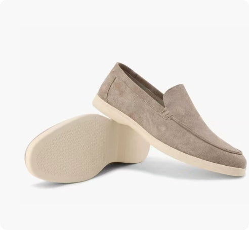 Men's Loafers Summer Casual Frost Flat Shoes Slip-on Driving Shoes