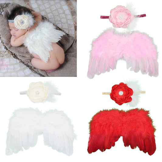Children's Hair Accessories Angel Feather Wings (Available)