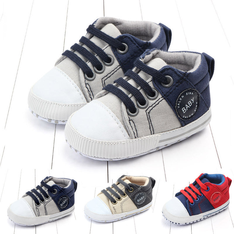 Casual canvas shoes soft sole baby shoes toddler shoes