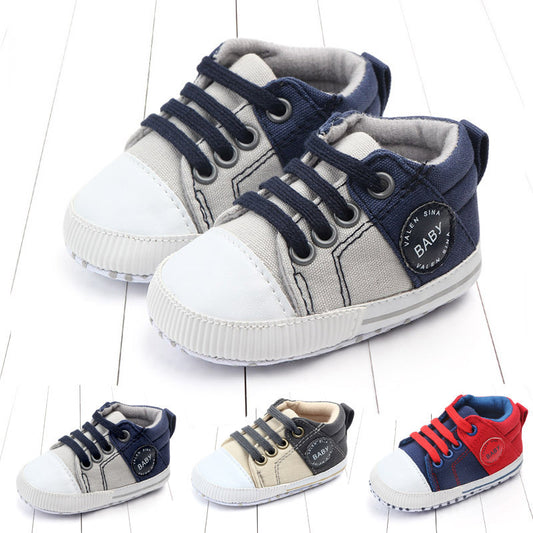 Casual canvas shoes soft sole baby shoes toddler shoes