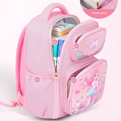 Quicksand Burden Reduction Spine-protective Backpack Student Backpack