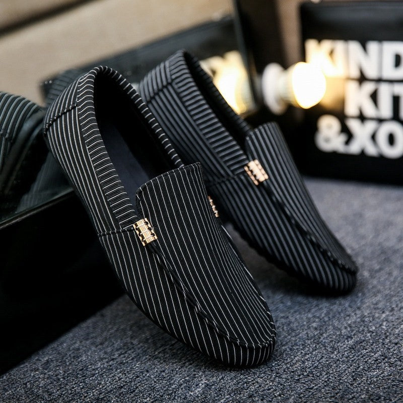 New Korean version of the wild lazy shoes men
