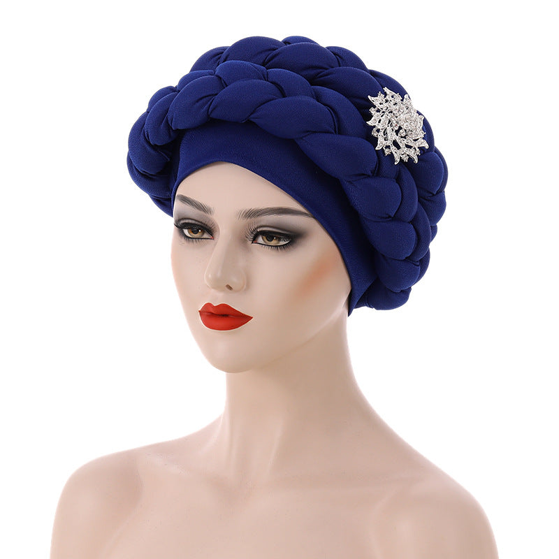 African Woven Woven Hat Plus Accessories Toque
