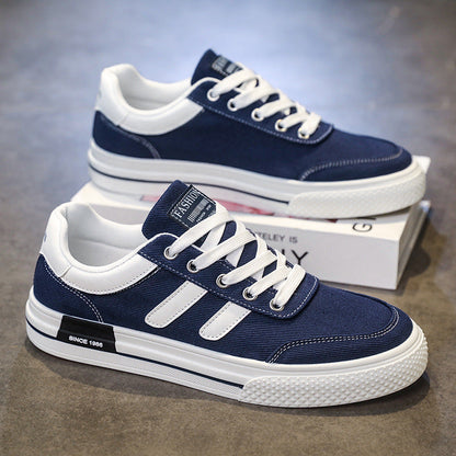 Men's Canvas Shoes Spring Breathable Flat