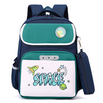 Children's Large Capacity Bag For Burden Reduction And Spine Protection