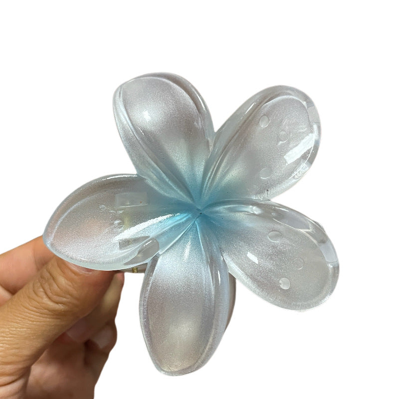 Flower Barrettes Women's Colorful Updo Gadget Hair Accessories