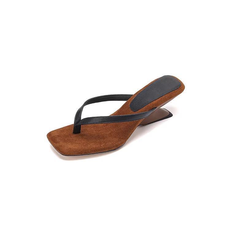 Women's wedge flip flops with color matching design and comfortable wedge heel, ideal for summer, beach, travel, and everyday wear