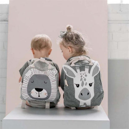 Cartoon animal series backpack children schoolbag