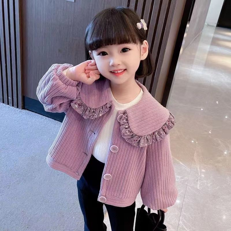 Baby Girl's Clothing Fashionable Stylish Cardigan