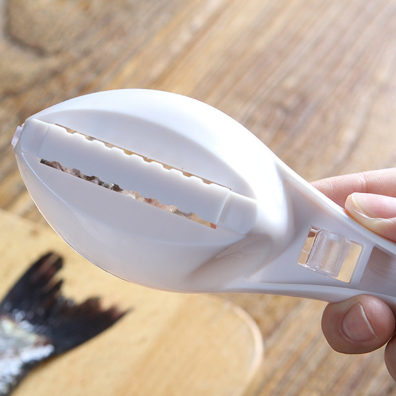 Fish Skin Brush Scraping Fish Scale Brush Grater Quick Disassembly Fish Knife Cleaning Peeling Skin Scraper Scraper Fish Scaler Kitchen Tools  (Available)