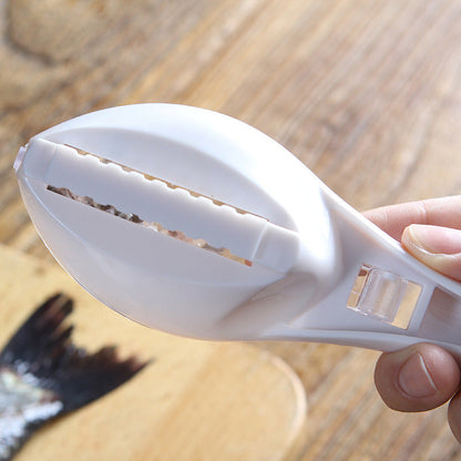 Fish Skin Brush Scraping Fish Scale Brush Grater Quick Disassembly Fish Knife Cleaning Peeling Skin Scraper Scraper Fish Scaler Kitchen Tools  (Available)