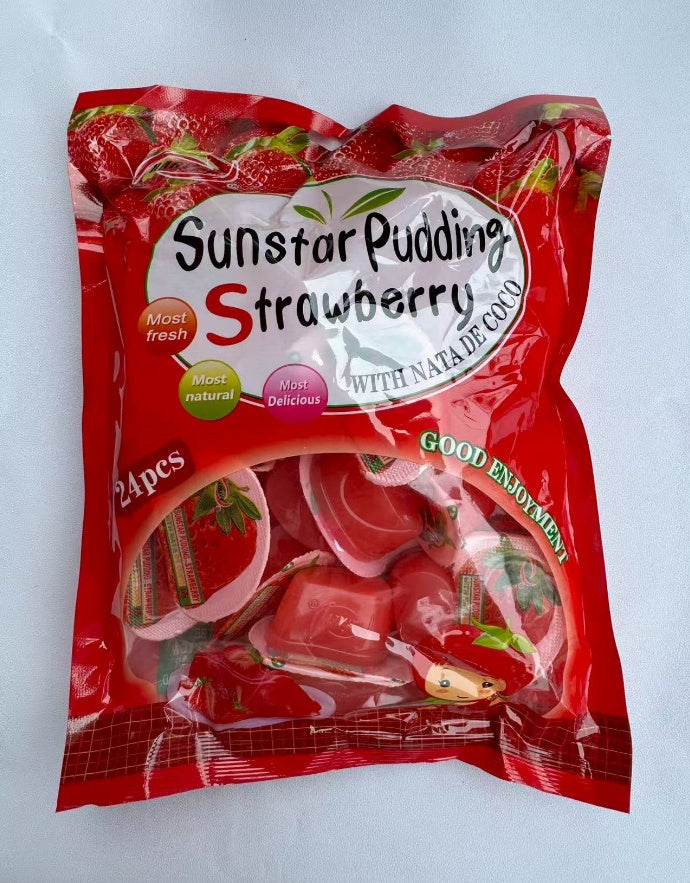Jelly Lychee Pudding Mango-Strawberry 3 Flavor Combo