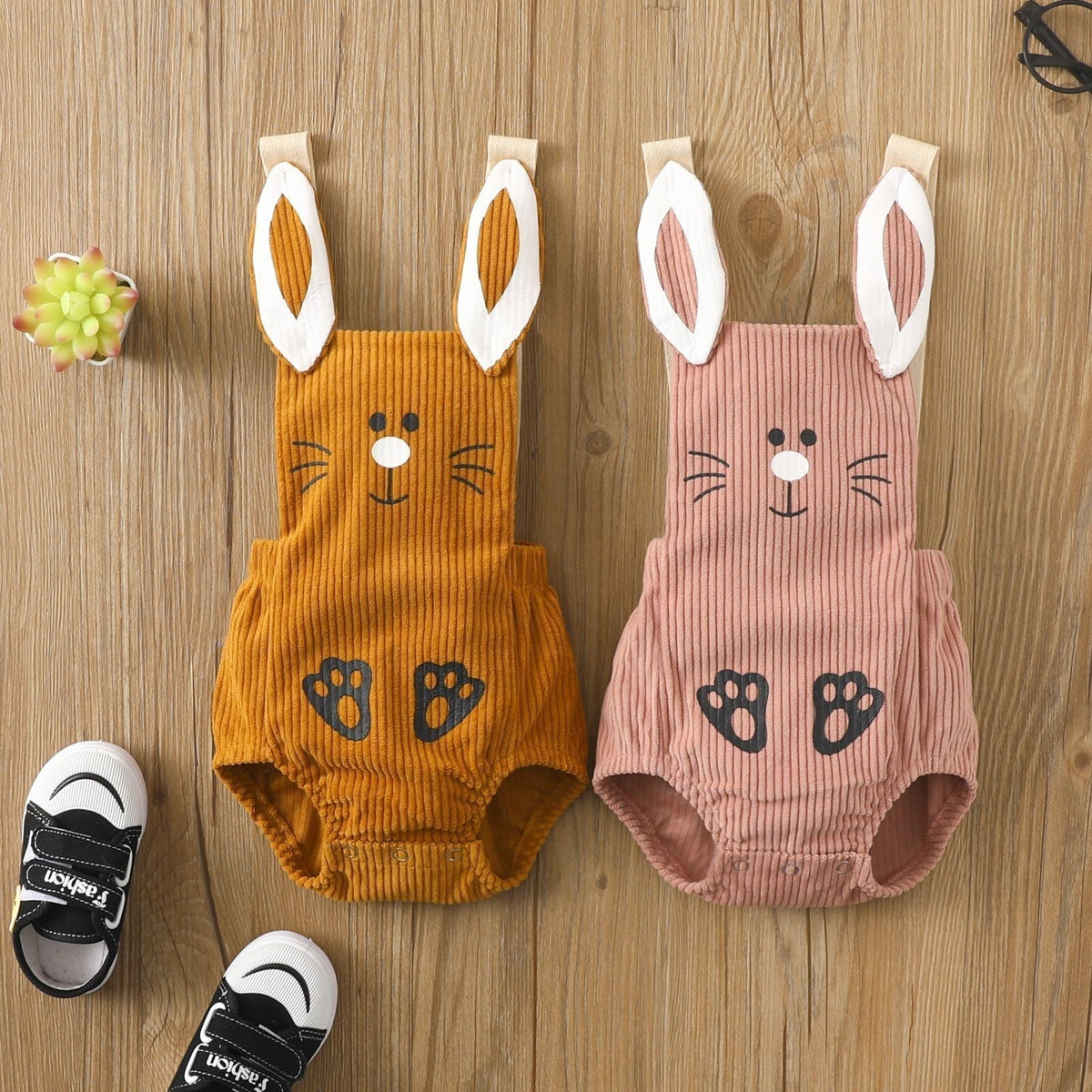 Baby Corduroy Rabbit Romper Bangladesh - Small China Town