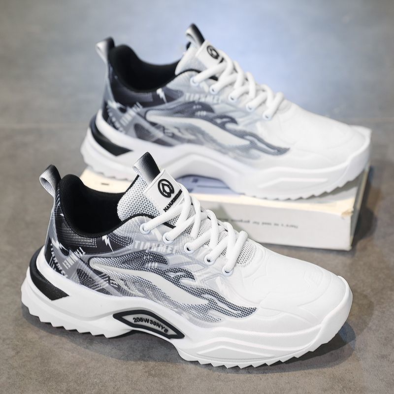 Spring Student Sports Casual Mesh Clunky Versatile Trendy Shoes Breathable Shoes Men(available)