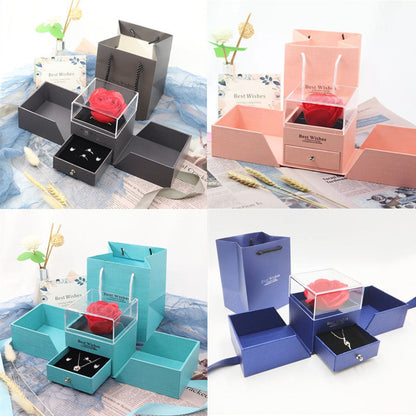Valentine's Day Plastic Eternal Flower (Box)