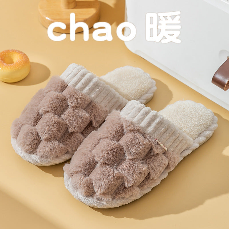 Cotton Slippers Women's Winter Household  (Available)