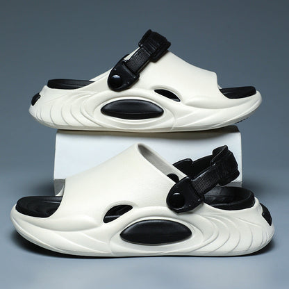 New Summer Men's Sandals Non-slip Deodorant Platform