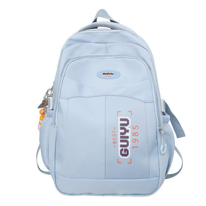 Version High School Student Schoolbag Large Capacity