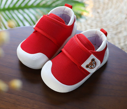 Toddler Shoes Male Baby Cotton Shoes Female Baby Soft Bottom Cloth Breathable