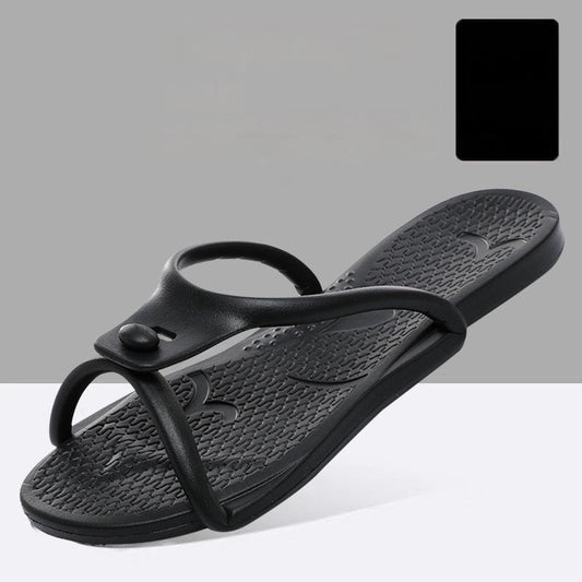 Travel Portable Folding Slippers Non-slip Soft Bottom For Business Trip   (Available)