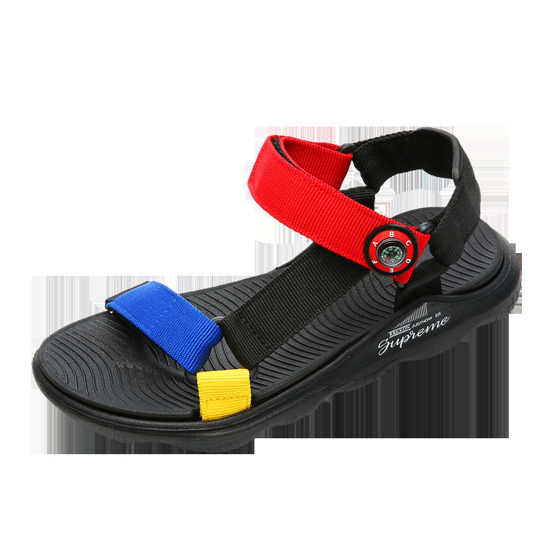 Candy Color Kids Webbing Beach Sandals (Available)