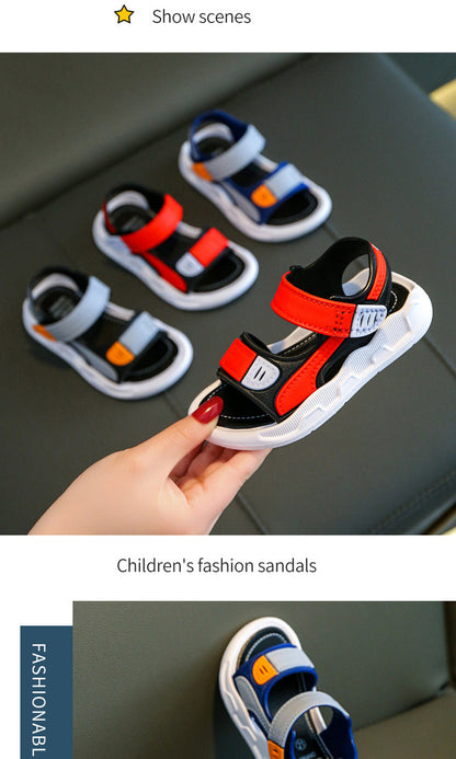 Boys Soft Soles Baby Beach Shoes For Students Leisure(Available)