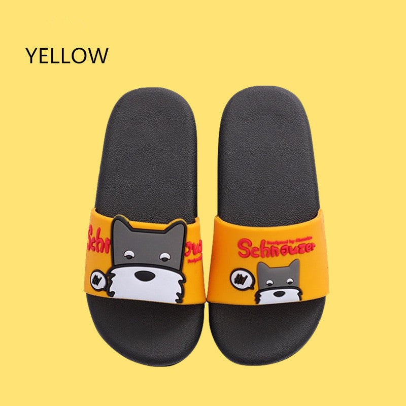 Children's cartoon non-slip slippers