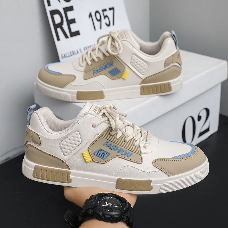 Leather Casual Special-interest Design Sports Board Shoes ( Available )