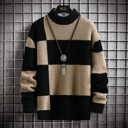 Polyester Men's Casual Cardigan Sweater Coat
