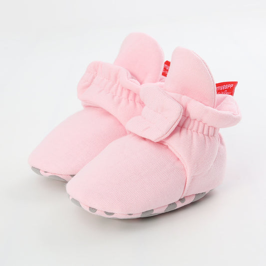 Knitted baby cotton shoes
