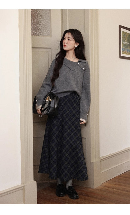 New Lace Long-sleeved Sweater For Women