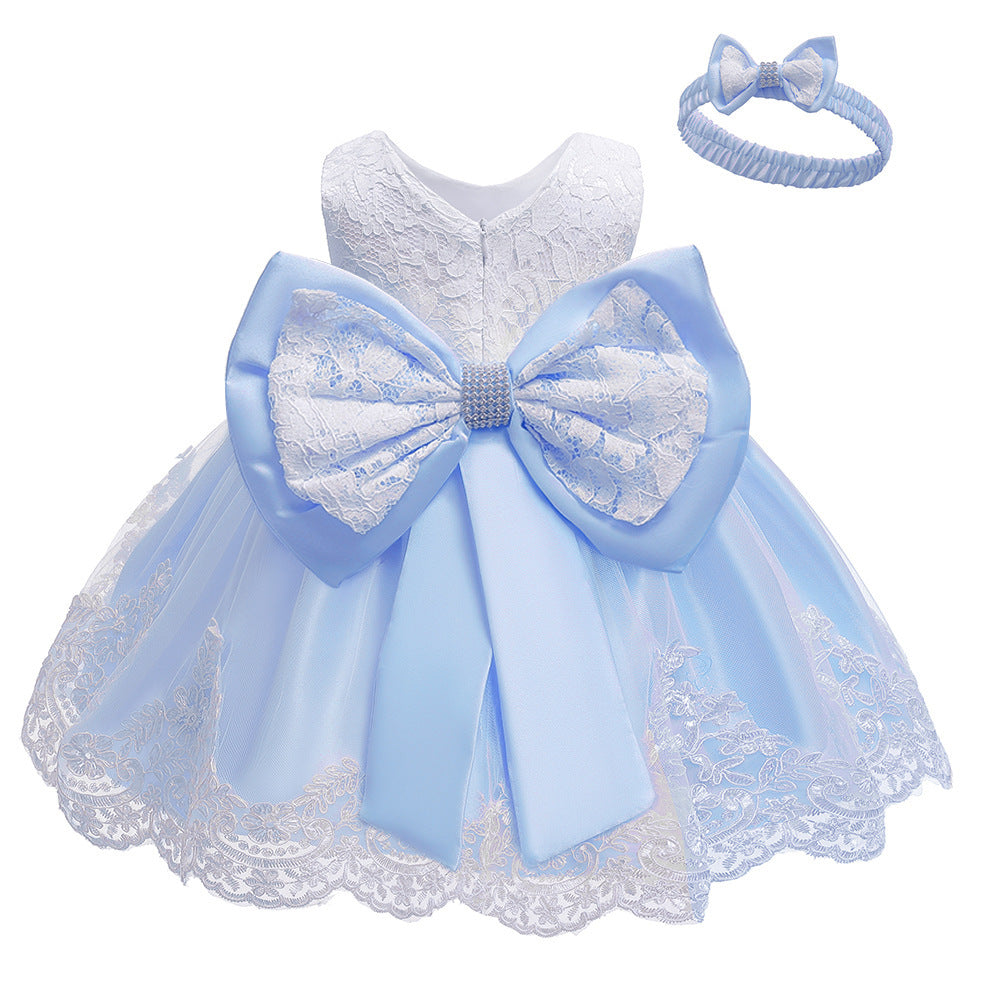 Bow hair with a fluffy skirt  ( Available )
