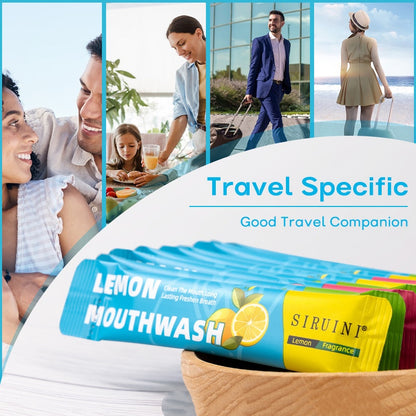 Mouthwash Pieces Set Pocket Portable Saliva