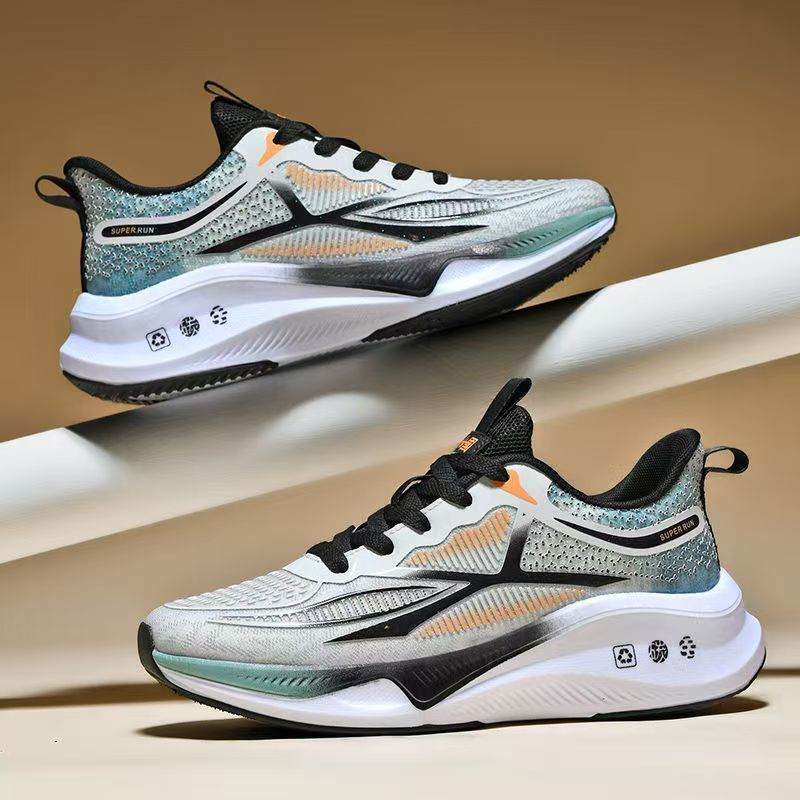 Ultralight Running Shoes Sneaker Breathable Shock Absorption Soft Bottom ( Available )