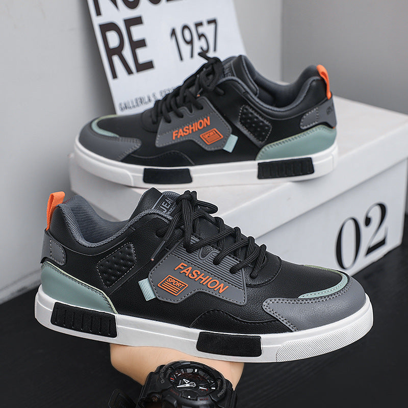 Leather Casual Special-interest Design Sports Board Shoes ( Available )