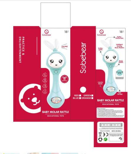 Baby educational toys can chew teether (Available)