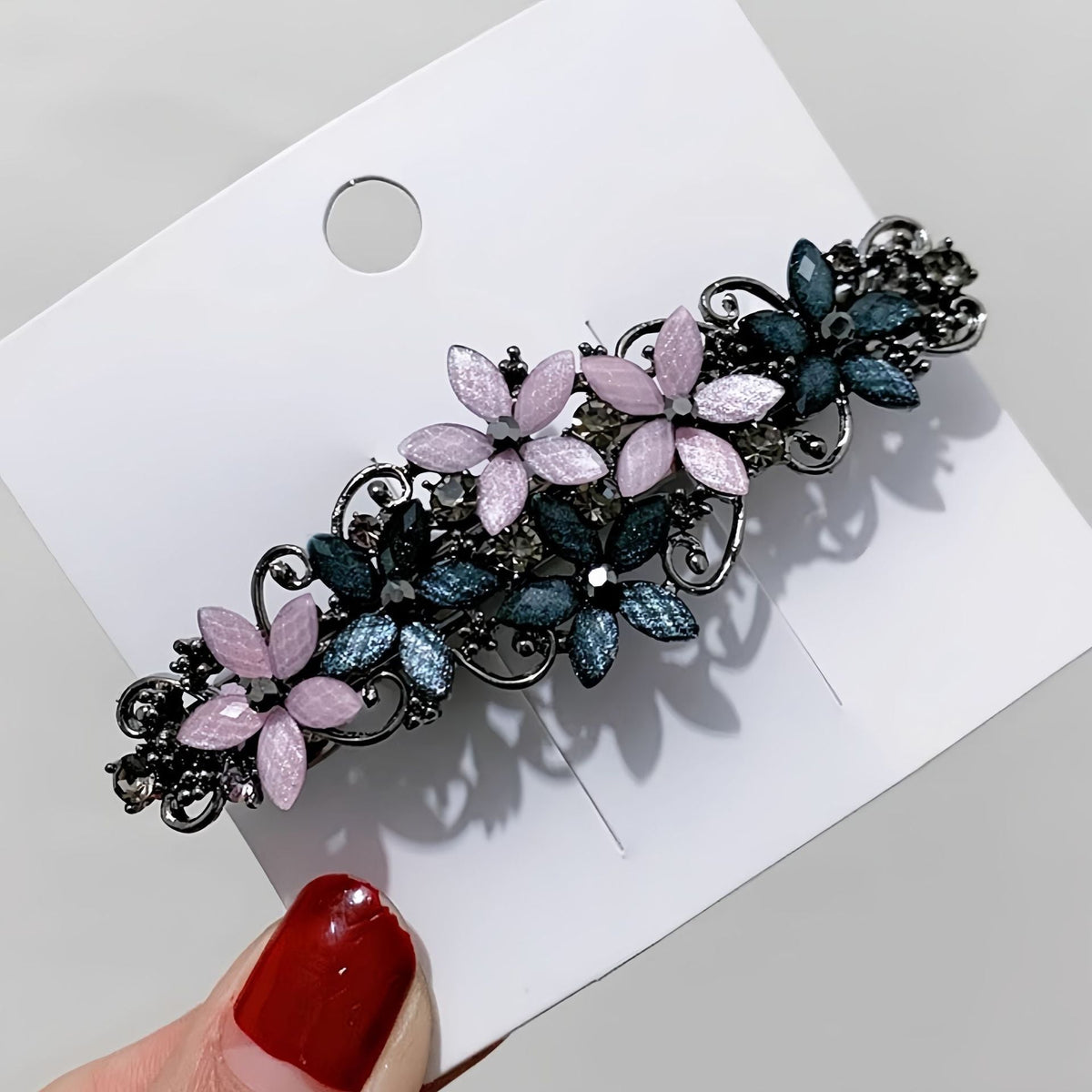 Alloy Barrettes Korean Hair Accessories Ponytail Clip Headdress (Available)