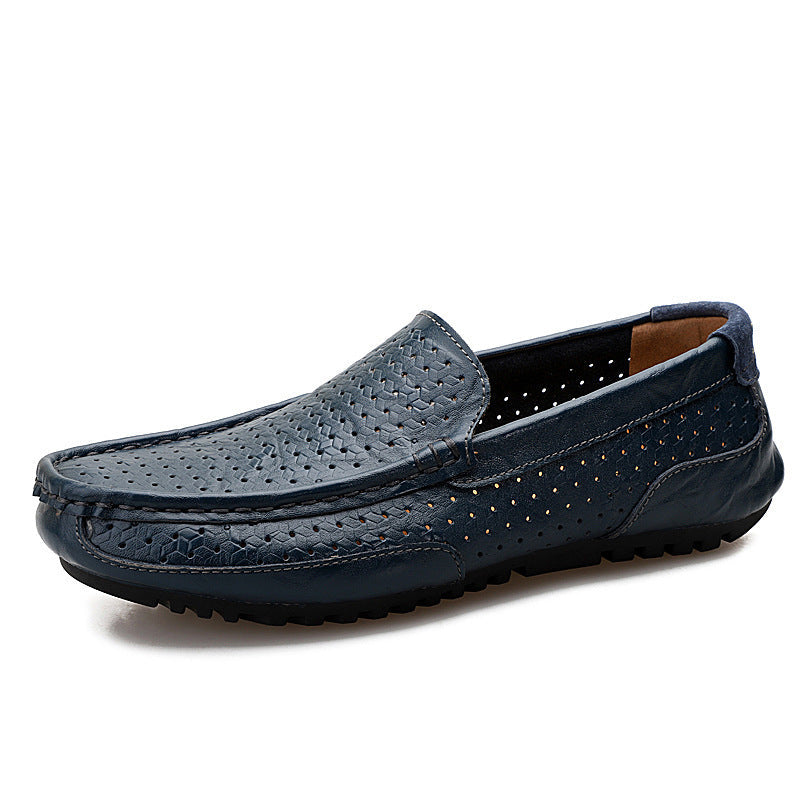Personality Summer Men's Leather Shoes  (Available)