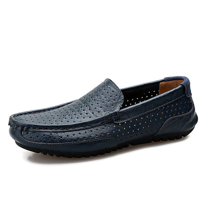 Personality Summer Men's Leather Shoes  (Available)