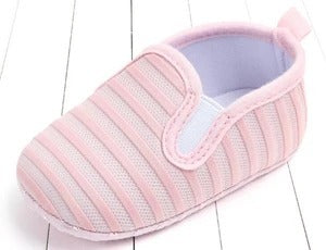Unisex Baby Prewalker Shoes with soft sole, breathable upper, lightweight slip-on design, and flexible comfort for newborns and first walkers