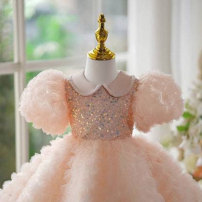Girl's Pettiskirt Birthday Costume Skirt