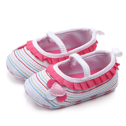 Four flower baby toddler shoes