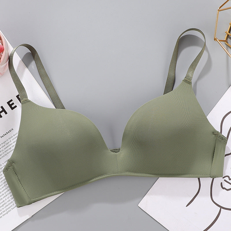 No Rims Underwear Ladies Bra Breathable Gather Bra (Available)